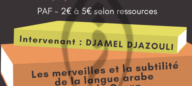Séminaire Arabe Djazouli 27/04 Séminaire Arabe Djazouli 27/04